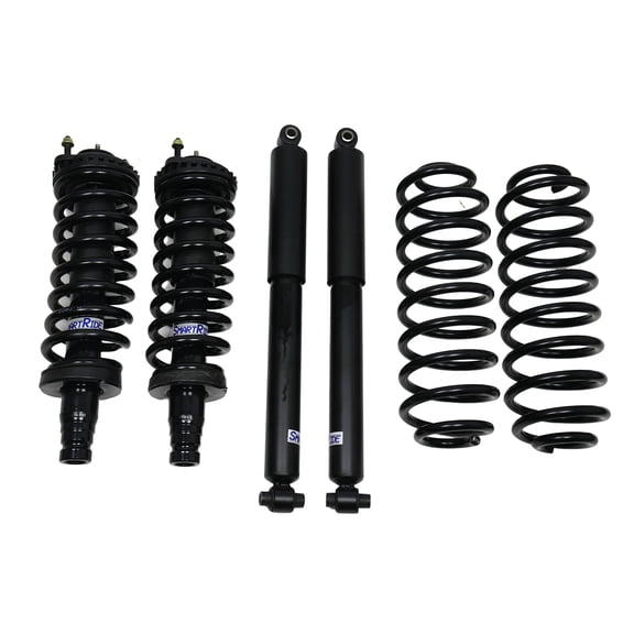SmartRide 4-Wheel Air Suspension Conversion/Delete Kit With Shocks for 2002-2009 Chevrolet Trailblazer