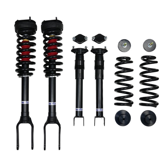 SmartRide 4-Wheel Air Suspension Conversion/Delete Kit with Shocks for 2013-2019 Mercedes-Benz GL350
