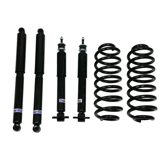 SmartRide Rear Air Suspension Conversion/Delete Kit With 4 Shocks for 1997-2002 Ford Expedition 2WD