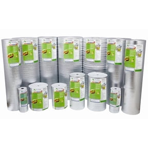 SmartSHIELD 1.5mm Reflective Insulation Roll, 48 in x 100 ft, Foam Core Thermal Insulation with Double Foil Radiant Barrier