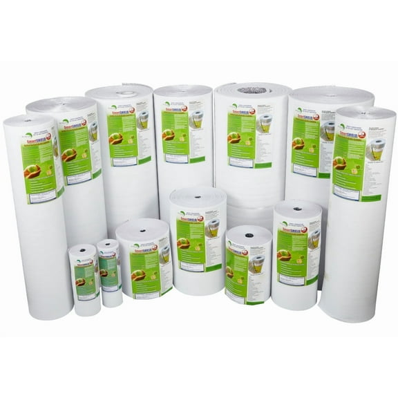 SmartSHIELD 3mm - 60" x 100', Reflective Insulation Roll – Foam Core with White and Foil Exterior Layers