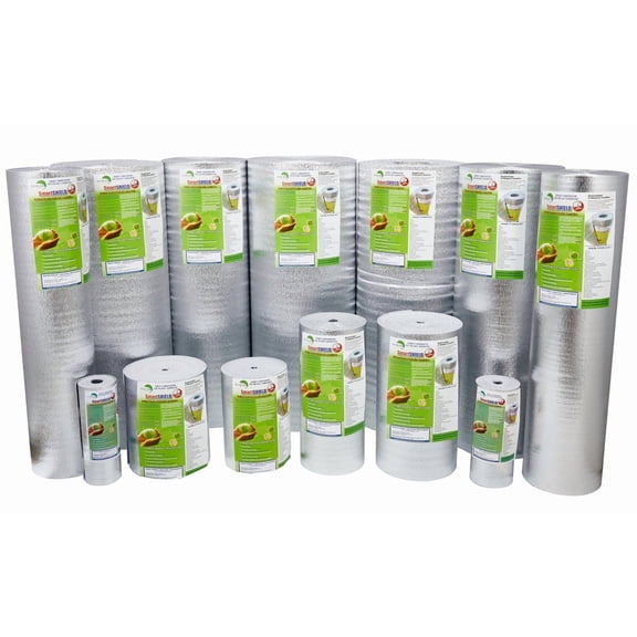 SmartSHIELD 5mm - 24" x 50', Reflective Insulation Roll – Foam Core with Foil Exterior Thermal Barrier