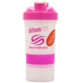 thumbnail image 1 of SmartShake Adela Garcia Shaker Cup 20 oz - Pink/White, 1 of 4