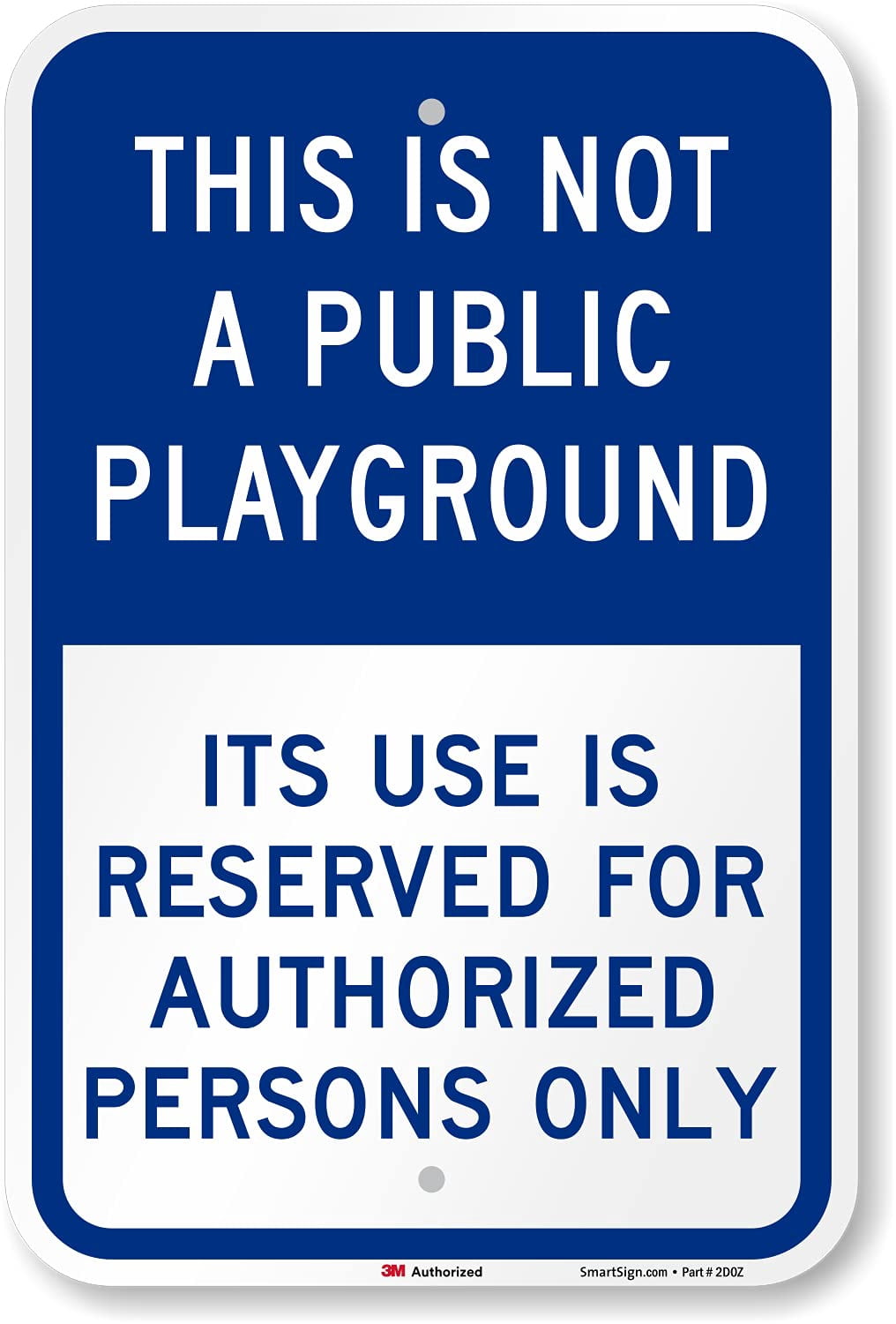 SmartSign No Dogs Allowed Metal Sign - 14x10 Inch, Rustproof Aluminum, UV Protected | Athletic Field Sign - View #8