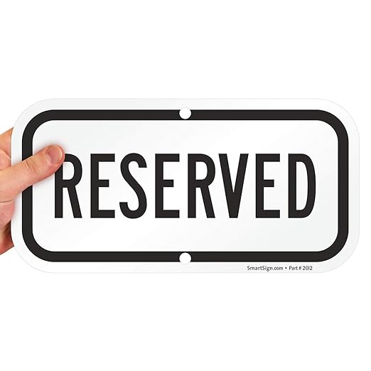 Reserved Stock Sign SmartSign-K-5971-AL