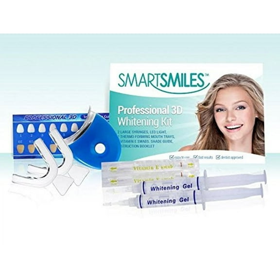 SmartSmiles Professional 3D Teeth Whitening Kit Complete At Home Whitening Kit