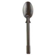 SmartStock Tri-Tower Dispensing System Cutlery Teaspoons, Mediumweight, Polypropylene, Black, 40/Pack, 24 Packs/Carton