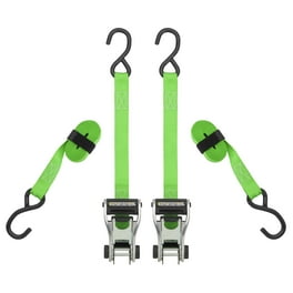 Hyper Tough Steel 10 feet Ratchet Tie Down, 300 lbs, Pickup Hyper Tough Steel 10 feet Ratchet Tie Down, 300 lbs, Pickup