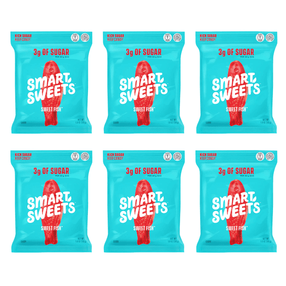 SmartSweets Sweet Fish Size: 6-Pack