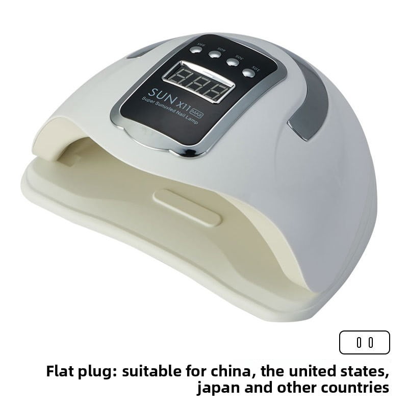 SmartTouch Pro Nail Lamp with Handle - High Power LED/UV Nail Dryer, Intelligent Sensor Fast Curing Light for Gel Polish, Portable Manicure Machine for Home & Salon