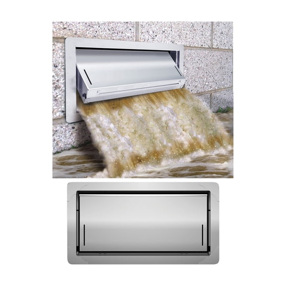 SmartVENT Products Smart Vent Flood Protection Foundation Vent, Case of 8