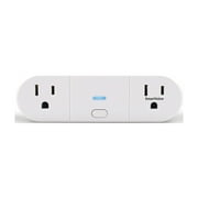 Emerson SmartVoice 2-in-1 Dual Wall Plug ES521   Offline Voice Control, No App and Wifi