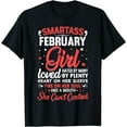 thumbnail image 1 of Smartass February Girl For Women T-Shirt, 1 of 3