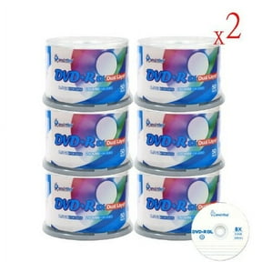 Smartbuy Logo 600-disc 8.5gb/240min 8x Dvd+r Dl Dual Layer Double Layer Blank Data Record Media Disc Spindle