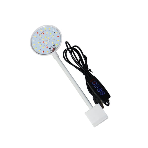 Smarted Dimming Fish Tanks LED Lamp USB Powered Color Changing Light With Quiet Operations Design