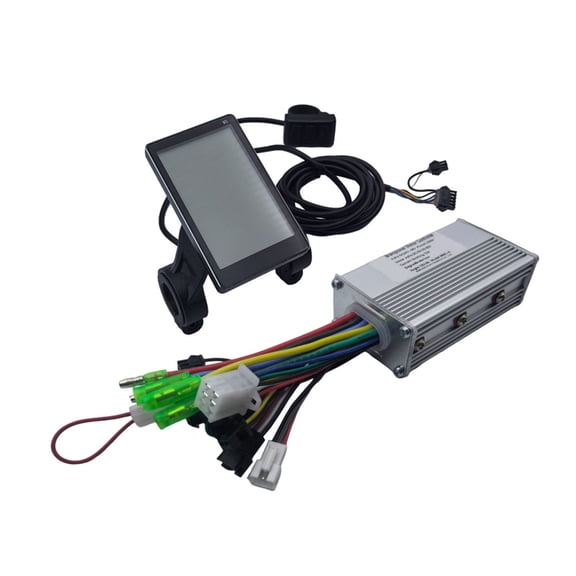 Smarted LCD Display Controller Scooters Durability Waterproofed Speedometers Controller for Electric Bicycles