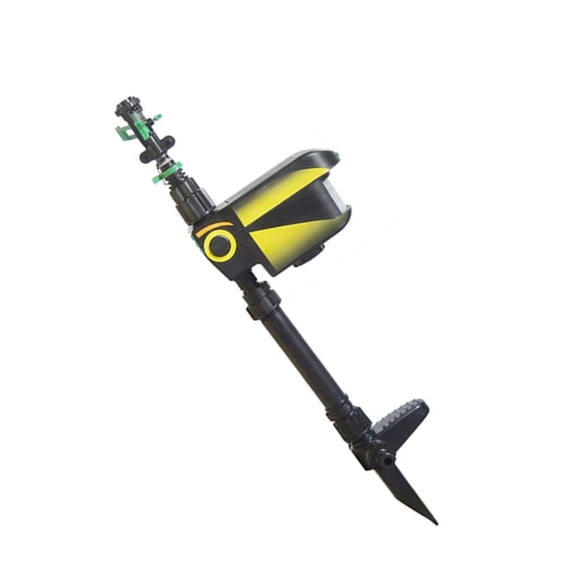 Smarted Solar Garden Watering Device Programmable Schedule Weatherproofed Construction for Home Gardens