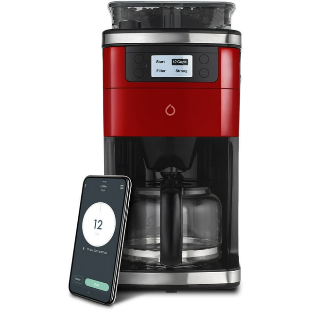 Smarter Brand iCoffee Brew Coffee Maker with Builtin Grinder and