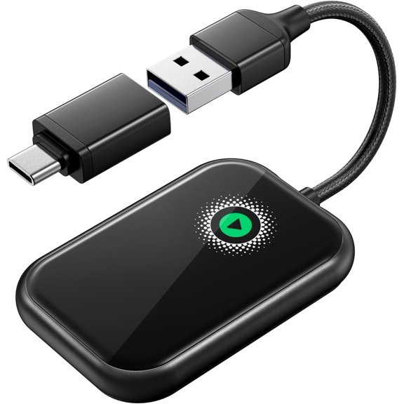 Smarter Pro - 2-in-1 & Adapter, WiFi 6 & BT 5.4, Zero Latency Real-time Transmission, 5s Auto-Reconnect, Plug & Play, 98% Compatible (2015+)