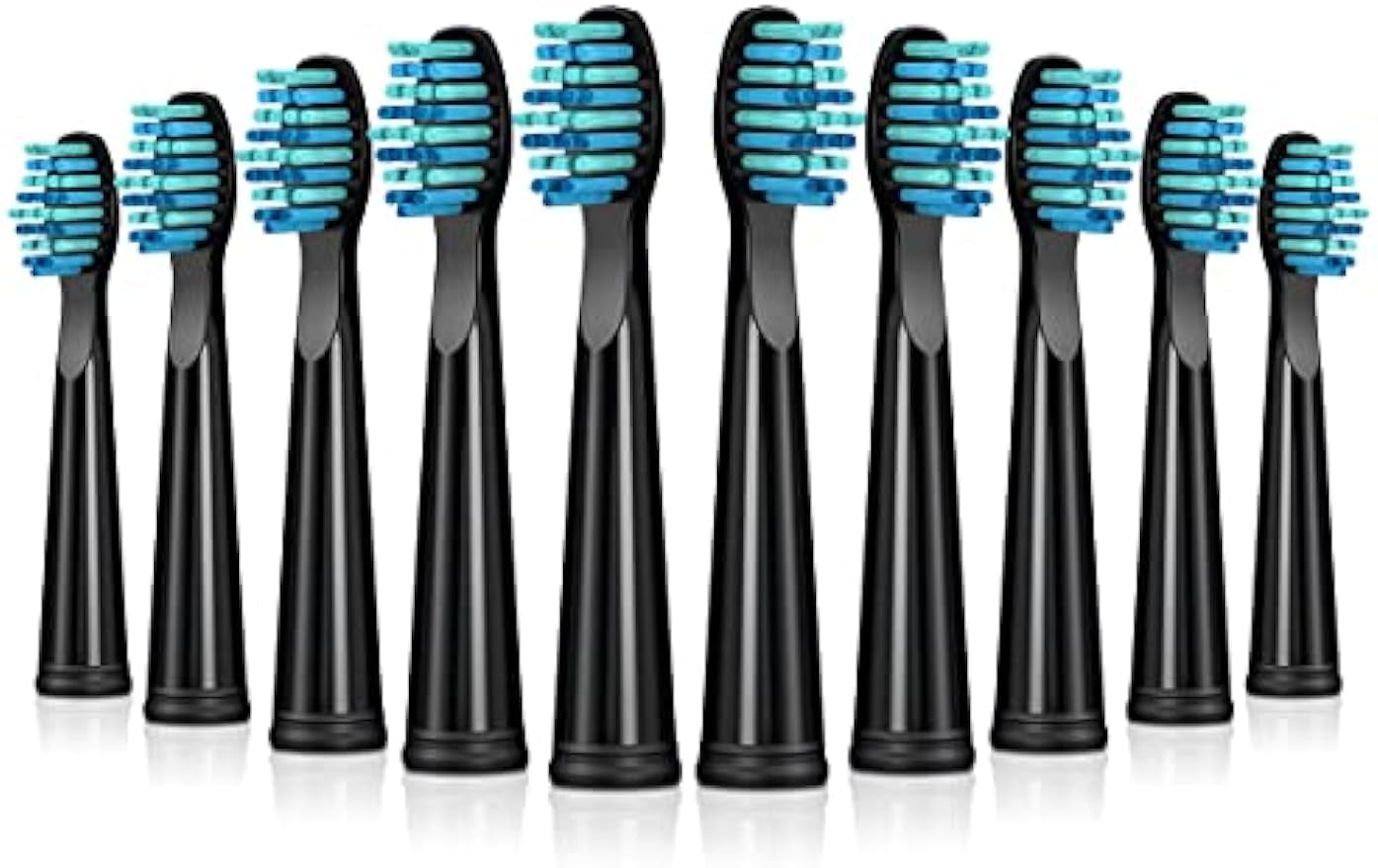 Smarterrcare Electric Toothbrush Replacement Heads 10 Compatible with