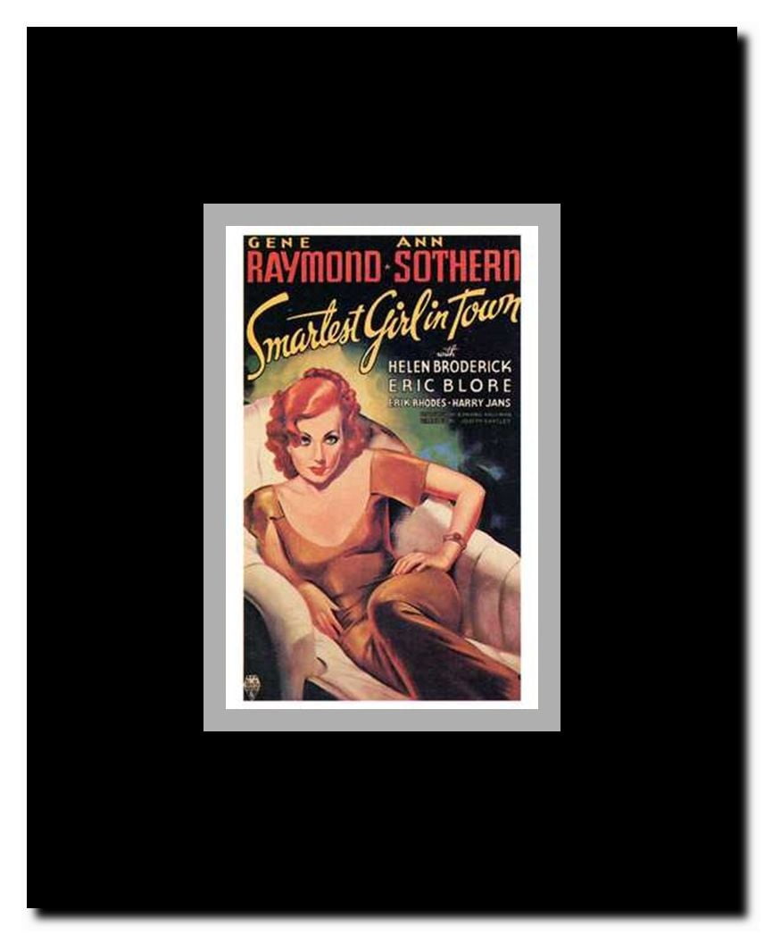 Smartest Girl in Town Framed Movie Poster