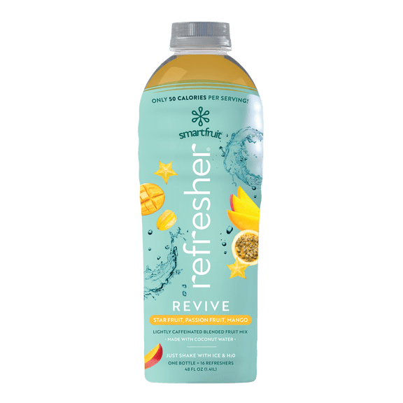 Smartfruit Refresher Revive (Starfruit, Passion Fruit, Mango) cs 6/48 oz