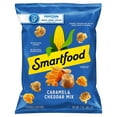 thumbnail image 1 of Smartfood Caramel & Cheddar Mix Flavored Popcorn, 2 oz Bag, 1 of 4