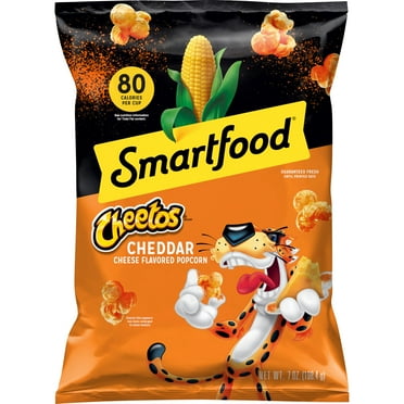 Smartfood Cheetos Popcorn Cheddar Cheese Flavored, 7 oz Bag
