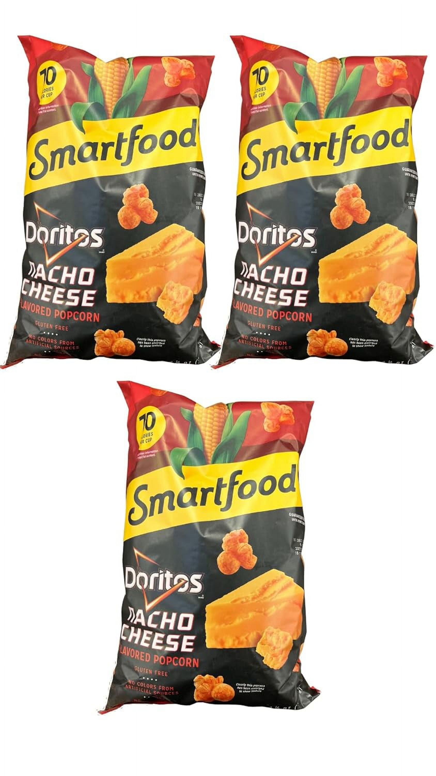 Smartfood Doritos Nacho Popcorn, 6.25 oz (Pack of 3) - Walmart.com