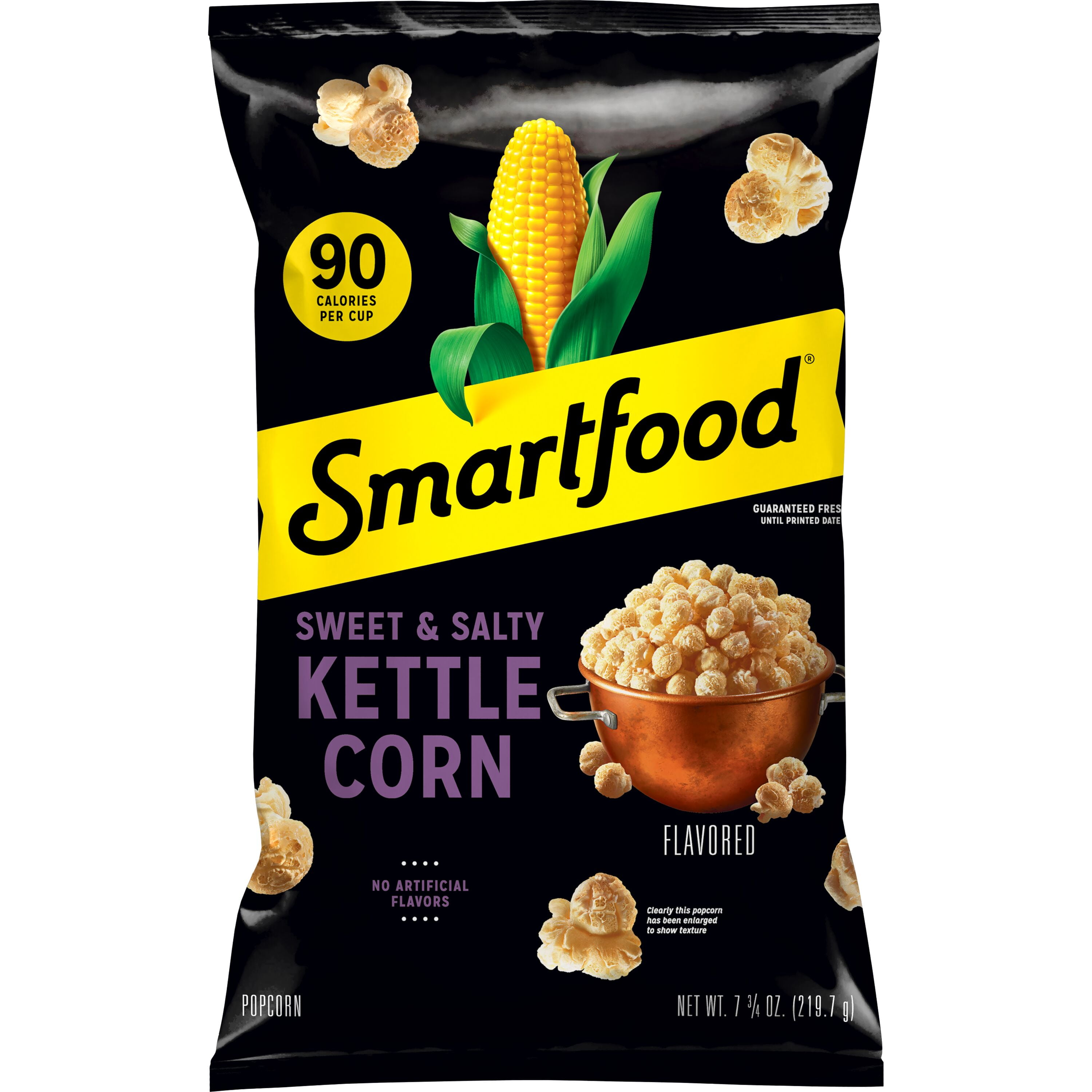 Smartfood Kettle Corn Flavored Popcorn, 7.75 oz Bag