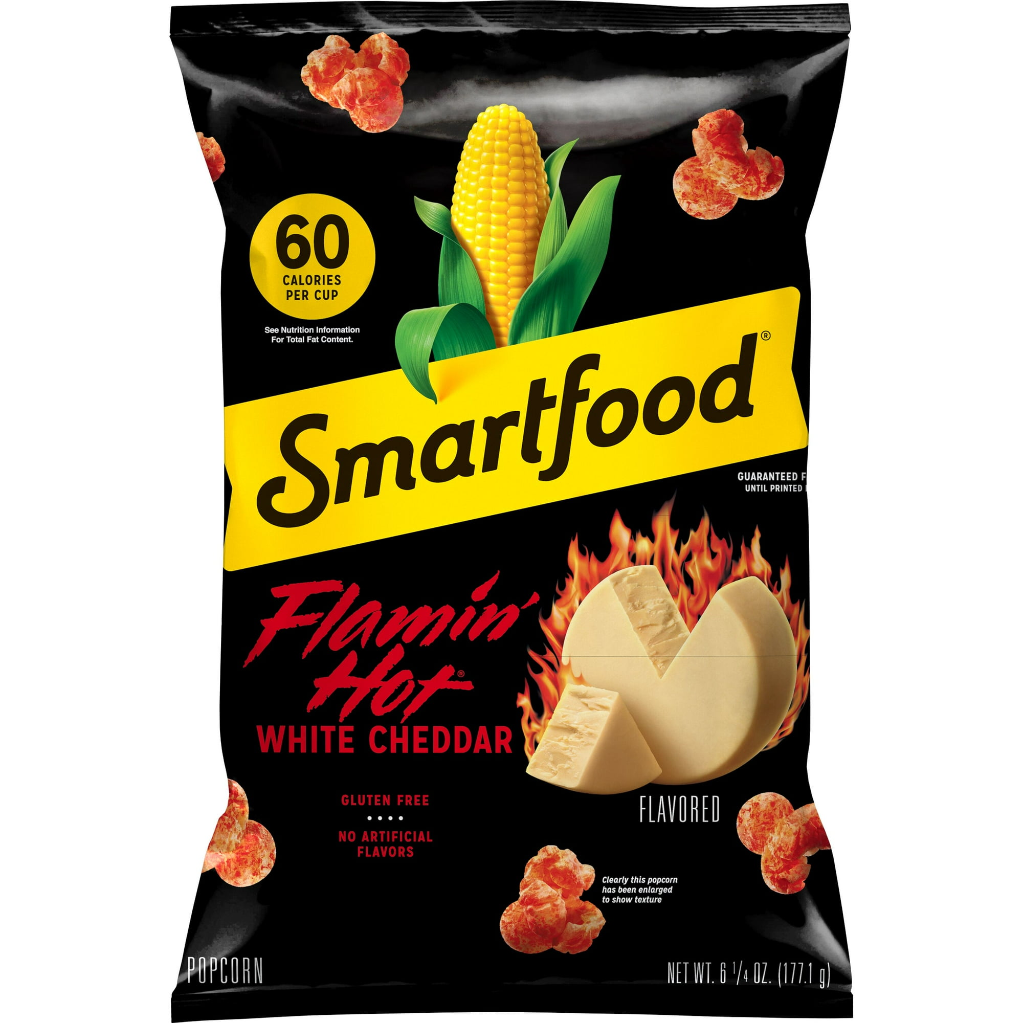 Smartfood Popcorn Flamin’ Hot White Cheddar 6.25 Ounce