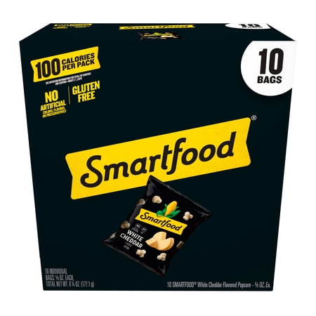 Smartfood Popcorn White Cheddar Flavored Popcorn Snacks, 0.625 oz Bags, 10 Count Multipack price history and forecast - Smartfood 00012044045114