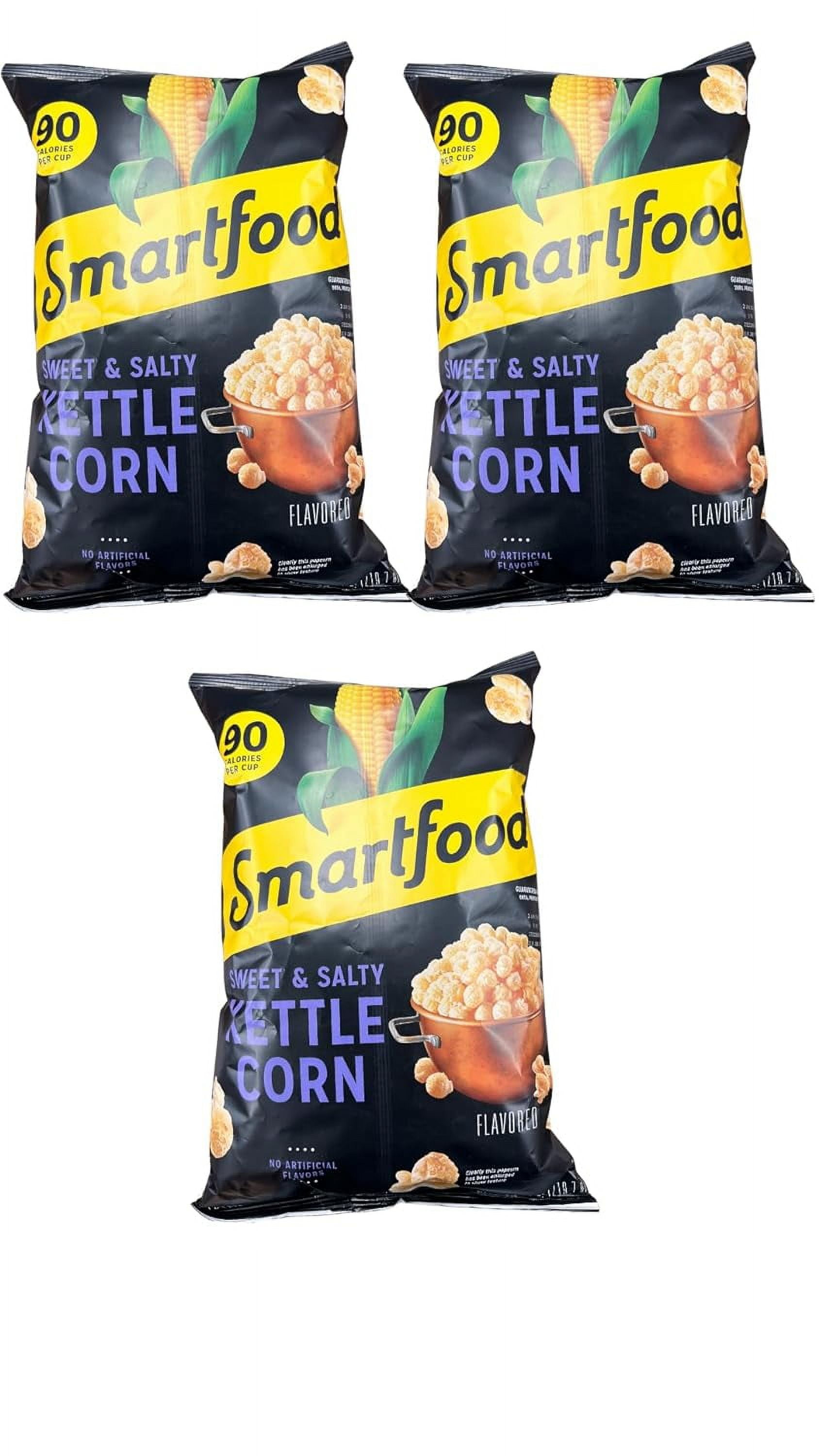 Smartfood Sweet Salty Kettle Corn Popcorn, 6.25 oz (Pack of 3