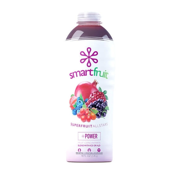 Smartfruit Real Fruit Smoothie Mix Superfruit All-Stars cs 6/48 oz