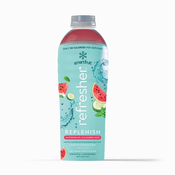 Smartfruit Refresher Replenish (Watermelon, Cucumber, Mint) cs 6/48 oz