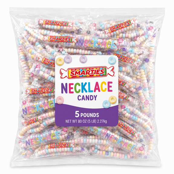 Smarties Candy Necklace