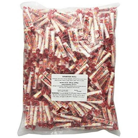 Smarties Candy Rolls, Bulk, 5 Pound