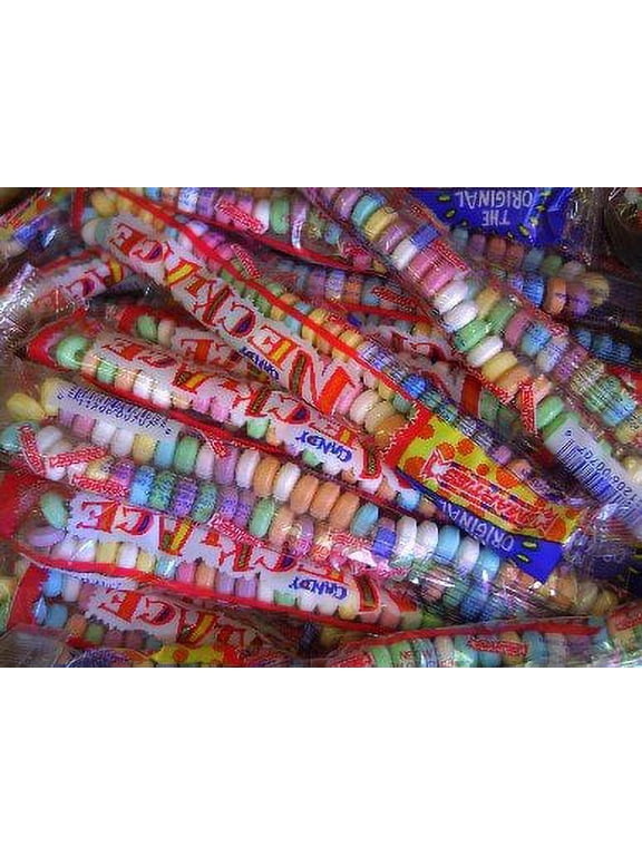 Candy Wrapped Necklace (1ct) (Pack of 24)