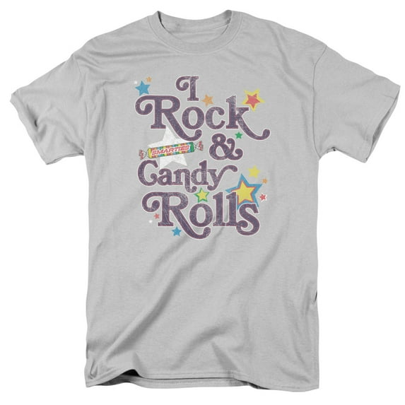 Smarties I Rock Adult 18/1 T-Shirt Silver