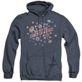 thumbnail image 1 of Smarties Parties Adult Heather Hoodie Sweatshirt Navy, 1 of 1
