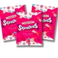 thumbnail image 1 of Smarties Squashies Candies - Raspberry and Cream Flavored Marshmallow/Foam Gummies - Pack of 3 by Lyza's Sweets & Treats, 1 of 5
