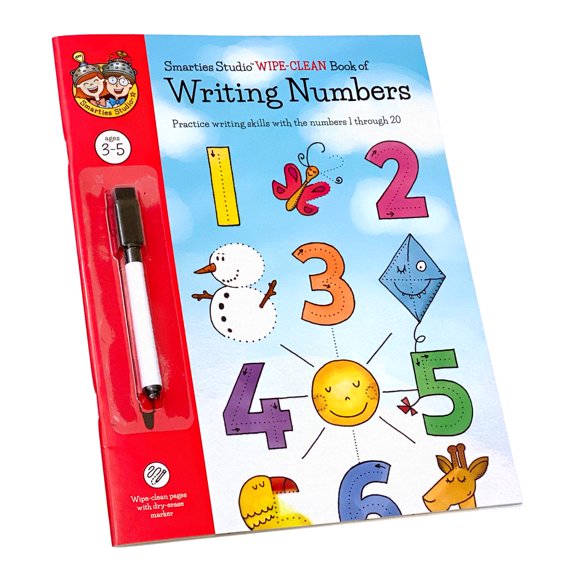 Smarties Studio Wipe-Clean Book of Writing Numbers