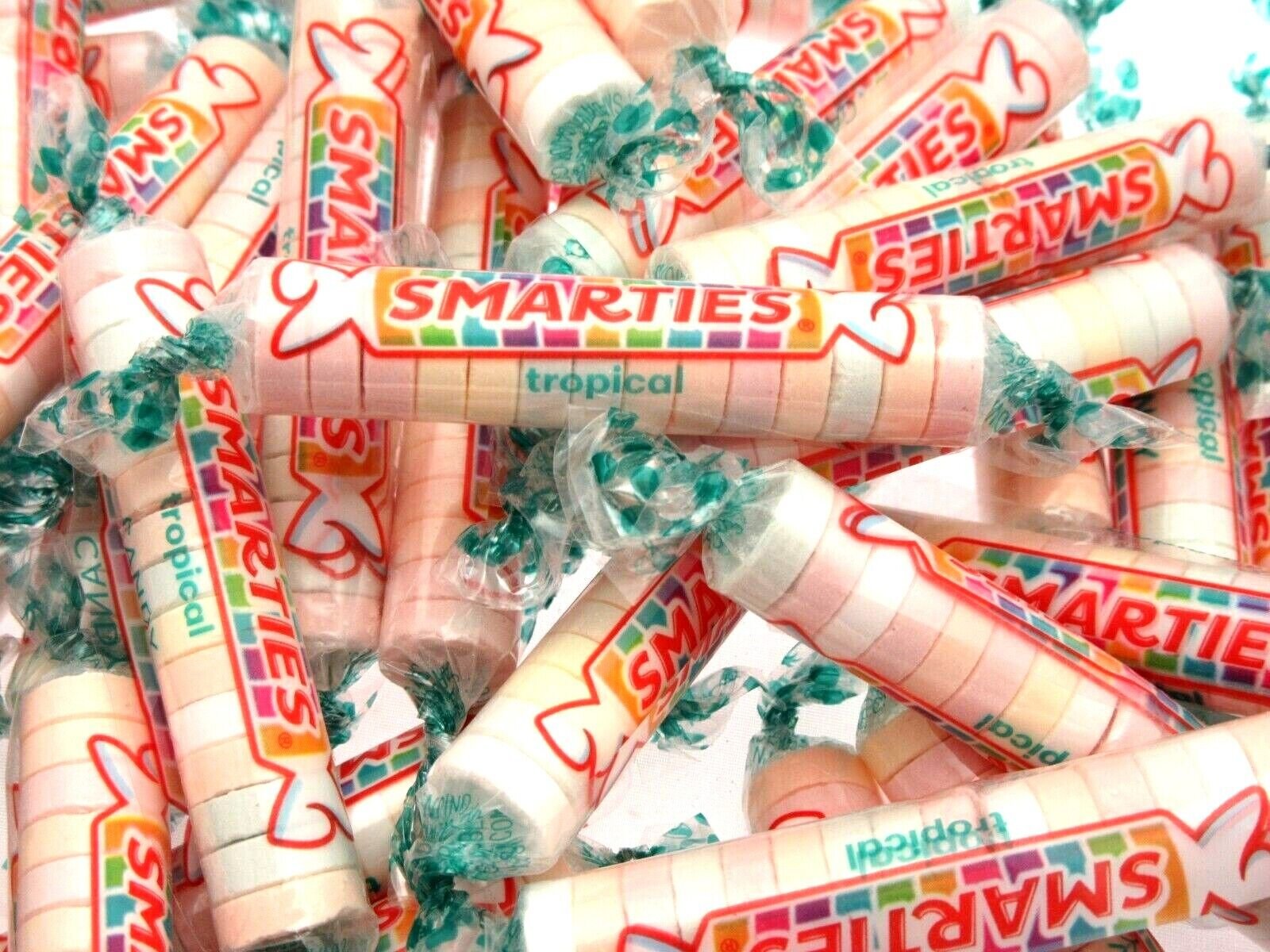 Smarties Tropical One Pound of Hard Candy Tart 16oz