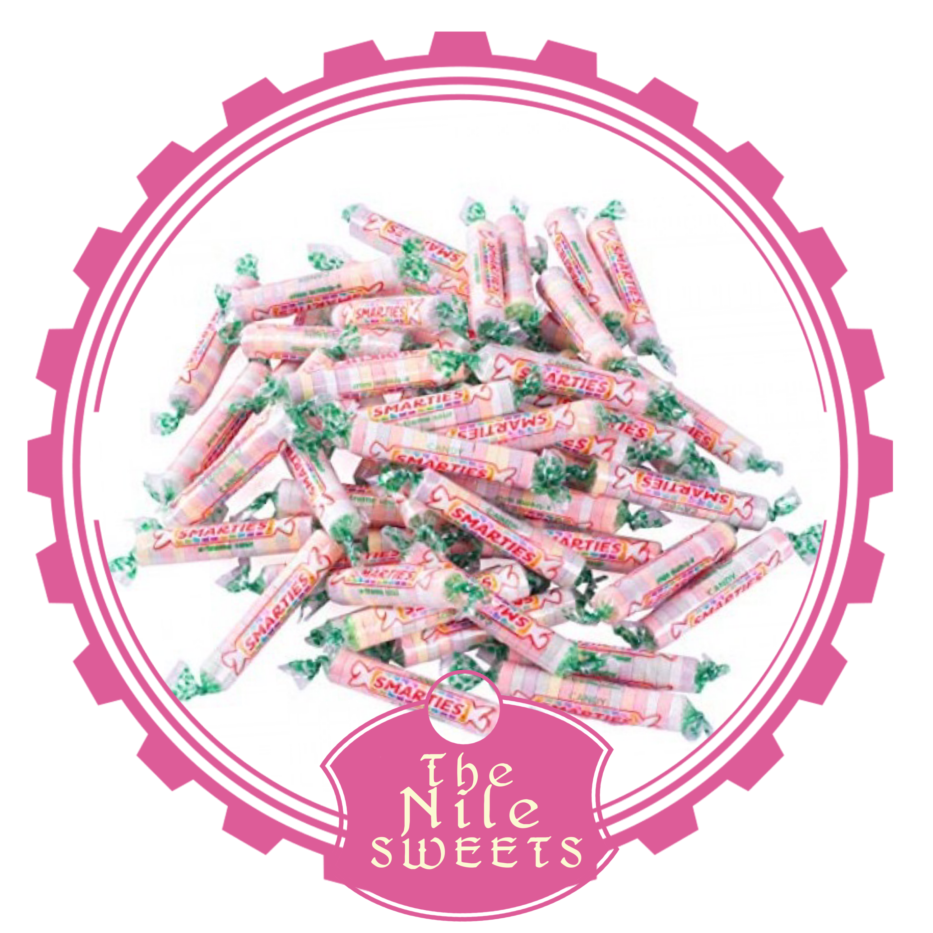 Smarties  Tropical Smarties  4 Pounds- Smarties Candy Rolls  Tropical Candy - Orange Candy - Bulk Candy