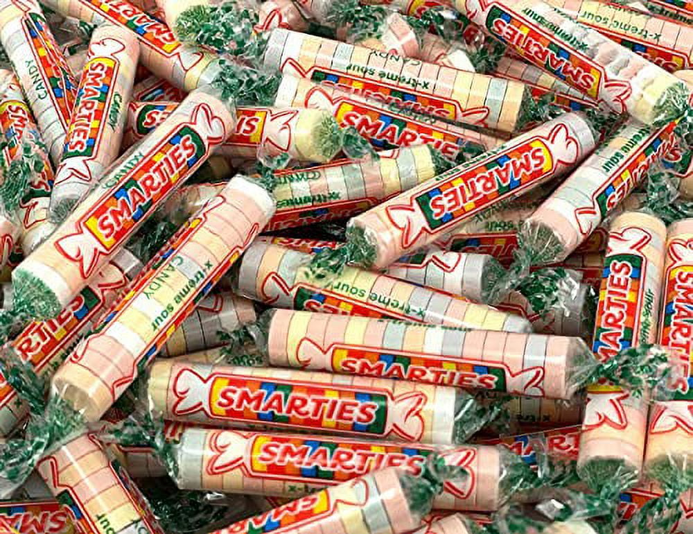 Smarties Xtreme Sour Candy Rolls VeganFriendly, GlutenFree Hard