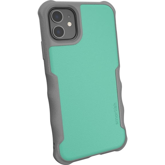 Smartish iPhone 11 Armor Case - Gripzilla [Rugged + Protective] Slim Tough Grip Cover - Minty Fine