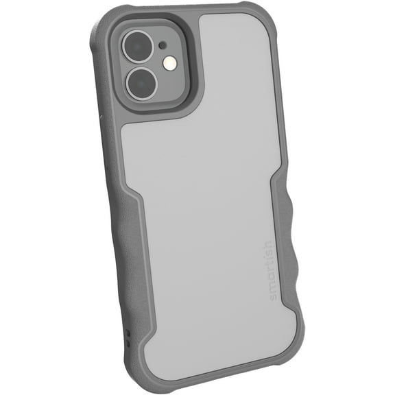 Smartish iPhone 12 mini Armor Case - Gripzilla [Rugged + Protective] Slim Tough Grip Cover - Gray Area