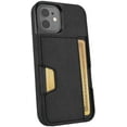 thumbnail image 1 of Smartish iPhone 12 mini Wallet Case - Wallet Slayer Vol. 2 [Slim Protective Kickstand] Credit Card Holder (Silk) - Black Tie Affair, 1 of 8