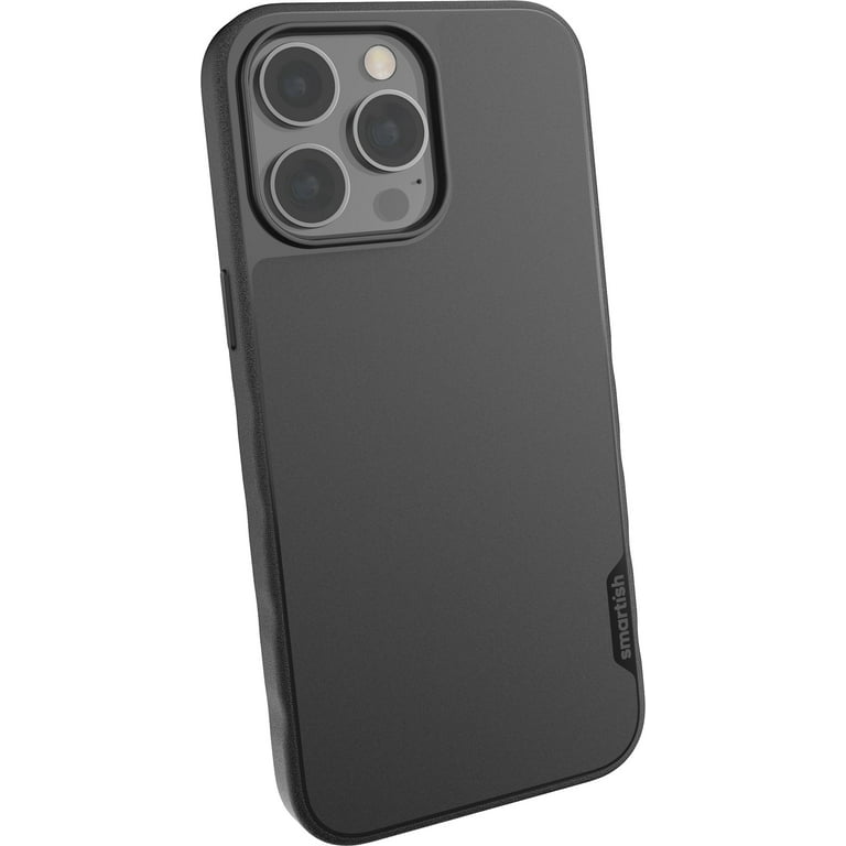 Smartish iPhone 15 Plus Slim Case - Gripmunk - [Lightweight + Protective]  Thin Grip Cover with Drop Protection - Clearly Clear