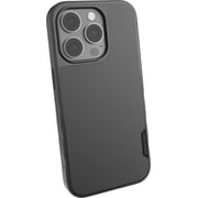 Smartish iPhone 14 Pro Slim Case - Gripmunk Compatible with MagSafe [Lightweight + Protective] Thin Grip Cover with Microfiber Lining - Black Tie Affair